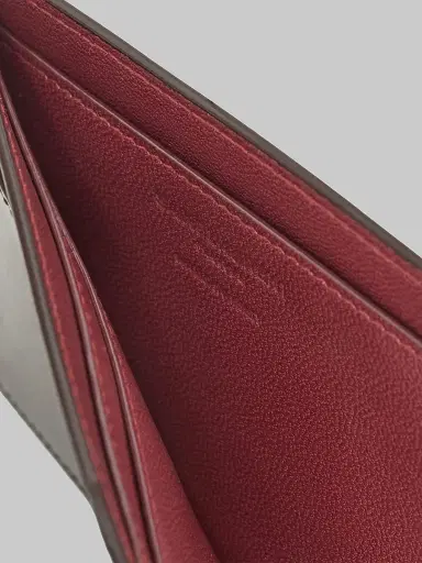 Saint Laurent Men's Open Card Case in Two-Tone Smooth Leather | Thumbnail 3 Saint Laurent Men's Open Card Case in Two-Tone Smooth Leather | Thumbnail 3