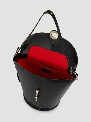 Christian Louboutin Women's Flo Shoulder Bag - Black | Thumbnail 3 Christian Louboutin Women's Flo Shoulder Bag - Black | Thumbnail 3