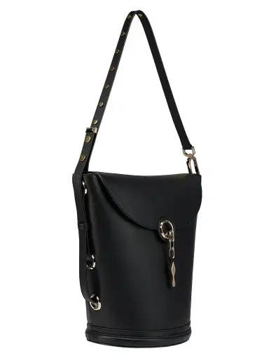 Christian Louboutin Women's Flo Shoulder Bag - Black | Thumbnail 1 Christian Louboutin Women's Flo Shoulder Bag - Black | Thumbnail 1