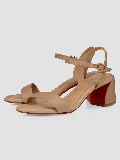 Christian Louboutin Women's Jane 55MM Sandals - Blush | Thumbnail 2 Christian Louboutin Women's Jane 55MM Sandals - Blush | Thumbnail 2