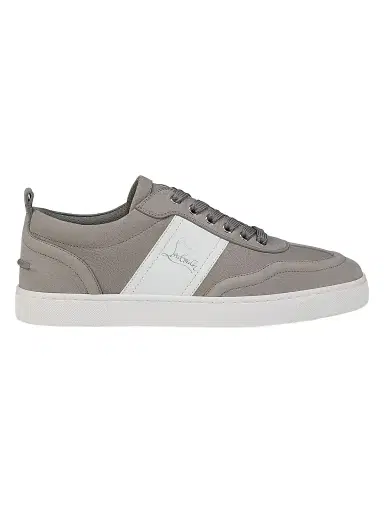 Christian Louboutin Men's Retero Low-Top Sneakers - Phantom Grey - Size 13 | Thumbnail 1 Christian Louboutin Men's Retero Low-Top Sneakers - Phantom Grey - Size 13 | Thumbnail 1