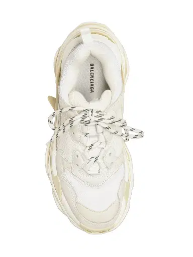 Balenciaga Women's Triple S Sneakers - White | Thumbnail 4 Balenciaga Women's Triple S Sneakers - White | Thumbnail 4