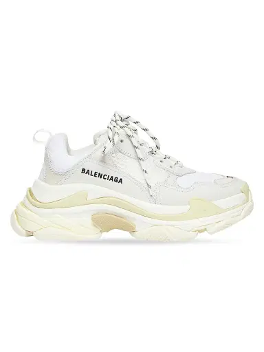 Balenciaga Women's Triple S Sneakers - White | Thumbnail 1 Balenciaga Women's Triple S Sneakers - White | Thumbnail 1
