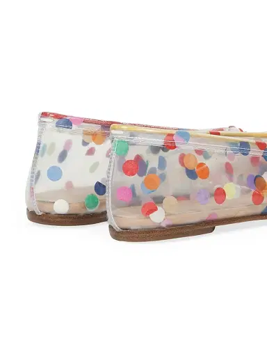Maison Margiela Women's Tabi Polka Dot Ballet Flats - Transparent Multicolor | Thumbnail 4 Maison Margiela Women's Tabi Polka Dot Ballet Flats - Transparent Multicolor | Thumbnail 4