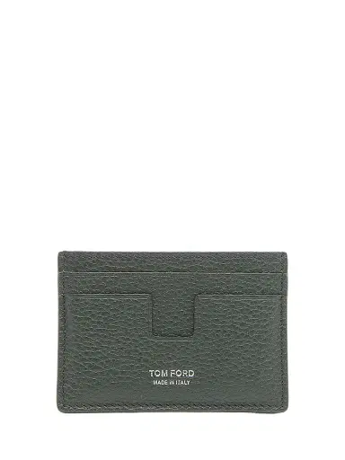 Tom Ford Men's T-Line Grain Leather Card Holder | Thumbnail 1 Tom Ford Men's T-Line Grain Leather Card Holder | Thumbnail 1