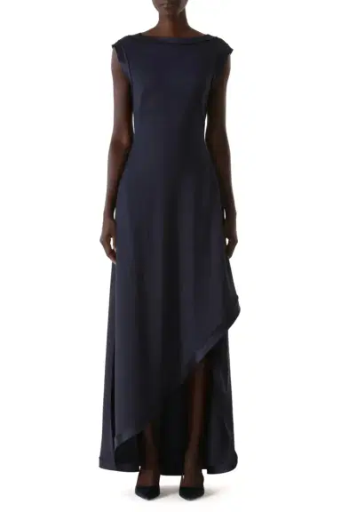 Jason Wu Collection WASHED TWILL ASYMMETRICAL GOWN | Thumbnail 1 Jason Wu Collection WASHED TWILL ASYMMETRICAL GOWN | Thumbnail 1
