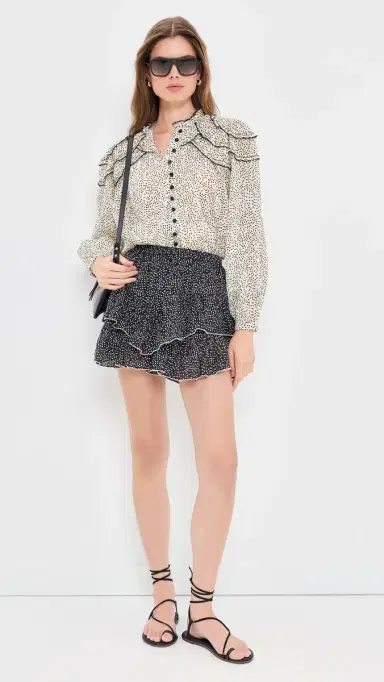 Isabel Marant Étoile Christa Top Ecru/Black | Thumbnail 5 Isabel Marant Étoile Christa Top Ecru/Black | Thumbnail 5