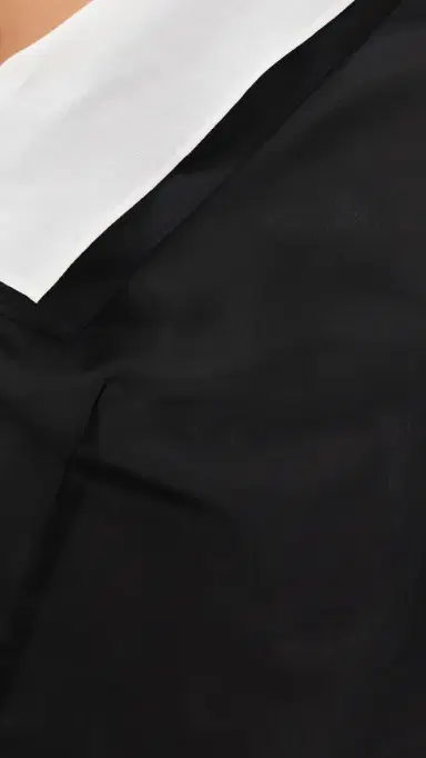 Róhe Sculptural Double Layered Top Black | Thumbnail 6 Róhe Sculptural Double Layered Top Black | Thumbnail 6