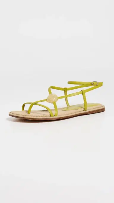Sam Edelman Rillie Gladiator Sandals Green Limon | Thumbnail 2 Sam Edelman Rillie Gladiator Sandals Green Limon | Thumbnail 2
