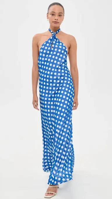 Solid & Striped The Brisa Dress Blue Stripe/Dot S | Thumbnail 6 Solid & Striped The Brisa Dress Blue Stripe/Dot S | Thumbnail 6