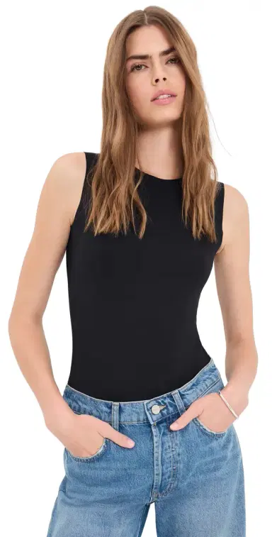 Commando Neoprene Signature Thong Bodysuit Black | Thumbnail 1 Commando Neoprene Signature Thong Bodysuit Black | Thumbnail 1