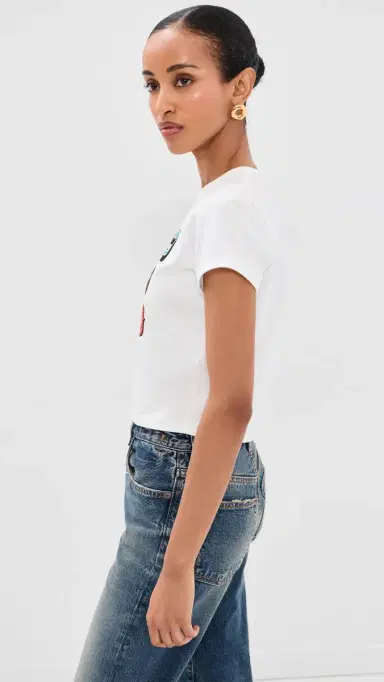 Rabanne Paco T-Shirt White | Thumbnail 4 Rabanne Paco T-Shirt White | Thumbnail 4