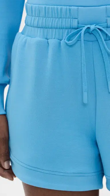 Varley Ollie High Rise Shorts 3.5 Azure Blue | Thumbnail 6 Varley Ollie High Rise Shorts 3.5 Azure Blue | Thumbnail 6
