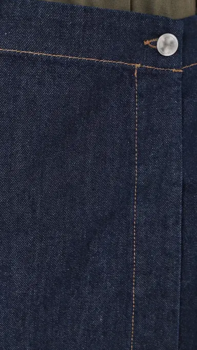 Madewell Wrap Mini Skort Rinse Wash | Thumbnail 6 Madewell Wrap Mini Skort Rinse Wash | Thumbnail 6