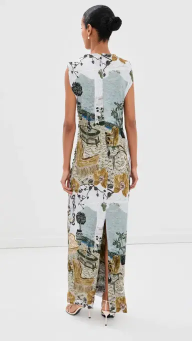 Isla & White Cecile Dress Belvedere M | Thumbnail 3 Isla & White Cecile Dress Belvedere M | Thumbnail 3