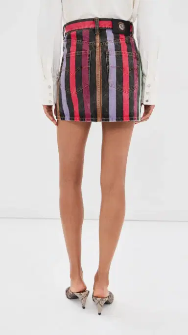 Versace Denim Skirt | Thumbnail 3 Versace Denim Skirt | Thumbnail 3