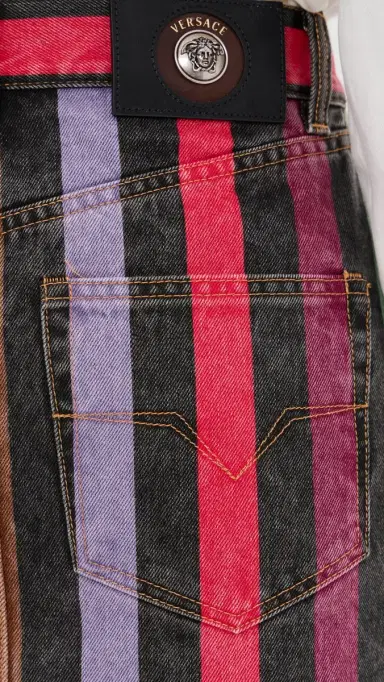 Versace Denim Skirt | Thumbnail 6 Versace Denim Skirt | Thumbnail 6