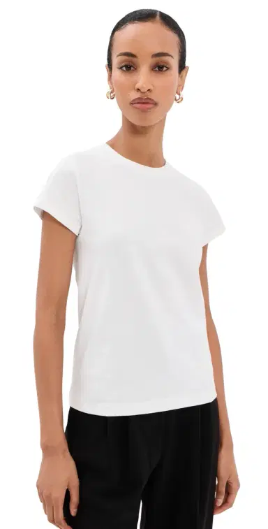Co Knit Tee Ivory S | Thumbnail 1 Co Knit Tee Ivory S | Thumbnail 1