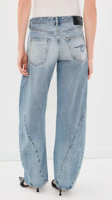 R13 Janine Jeans Wilted Blue | Thumbnail 3 R13 Janine Jeans Wilted Blue | Thumbnail 3