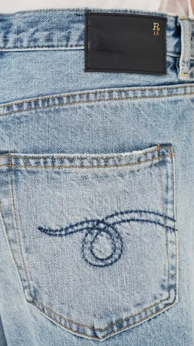 R13 Janine Jeans Wilted Blue | Thumbnail 6 R13 Janine Jeans Wilted Blue | Thumbnail 6