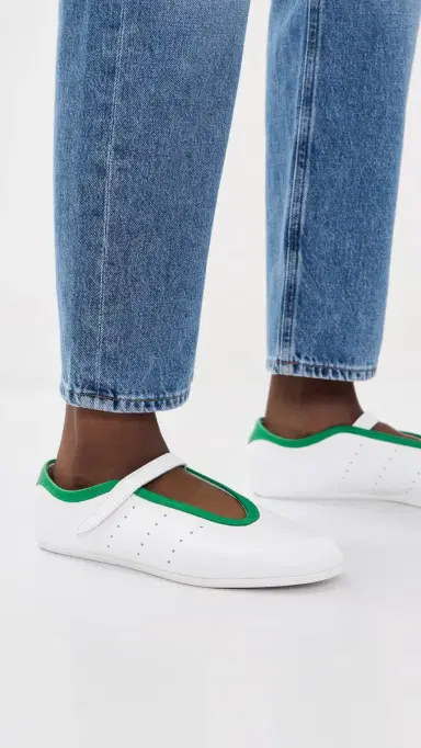 Adidas Stan Smith Lo Ballet Shoes ftwr white/ftwr white/green 9 | Thumbnail 3 Adidas Stan Smith Lo Ballet Shoes ftwr white/ftwr white/green 9 | Thumbnail 3