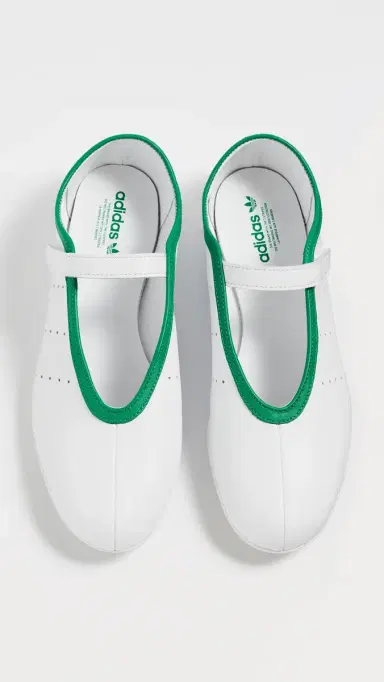 Adidas Stan Smith Lo Ballet Shoes ftwr white/ftwr white/green 9 | Thumbnail 5 Adidas Stan Smith Lo Ballet Shoes ftwr white/ftwr white/green 9 | Thumbnail 5