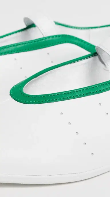 Adidas Stan Smith Lo Ballet Shoes ftwr white/ftwr white/green 9 | Thumbnail 6 Adidas Stan Smith Lo Ballet Shoes ftwr white/ftwr white/green 9 | Thumbnail 6