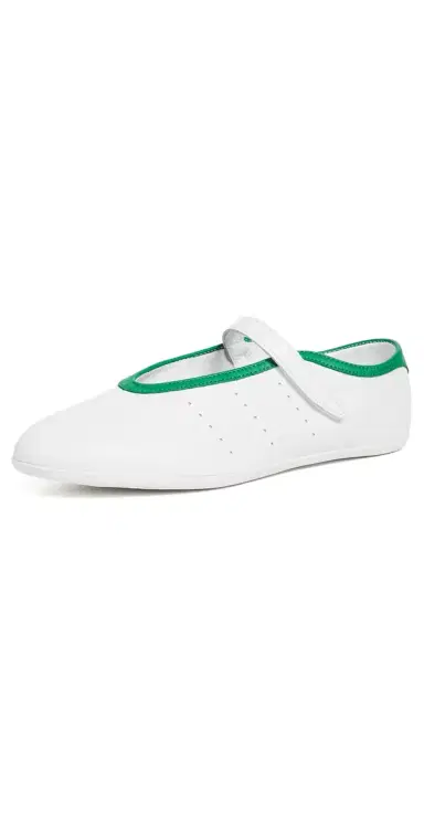 Adidas Stan Smith Lo Ballet Shoes ftwr white/ftwr white/green 9 | Thumbnail 1 Adidas Stan Smith Lo Ballet Shoes ftwr white/ftwr white/green 9 | Thumbnail 1