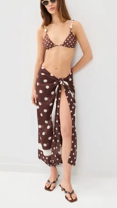 Palmacea Sarong Pareo Polka One Size | Thumbnail 5 Palmacea Sarong Pareo Polka One Size | Thumbnail 5