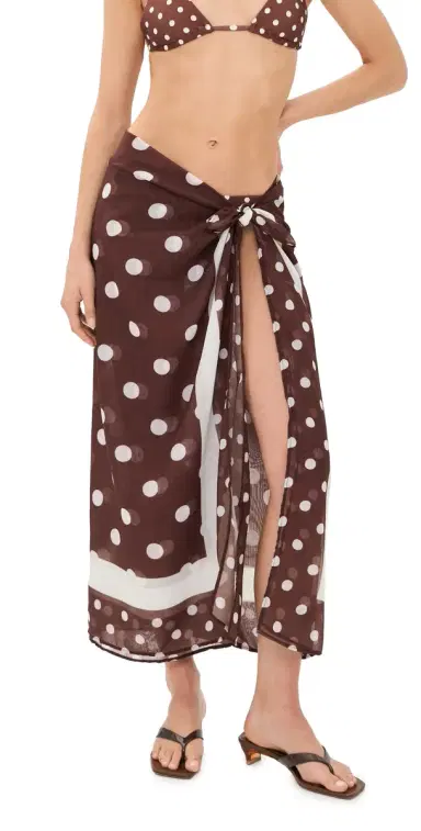 Palmacea Sarong Pareo Polka One Size | Thumbnail 1 Palmacea Sarong Pareo Polka One Size | Thumbnail 1