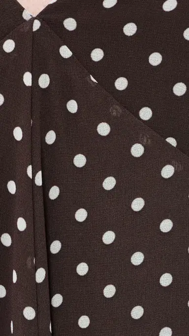 VRG GRL aeve Maxi Dress Chocolate Polka Dot | Thumbnail 6 VRG GRL aeve Maxi Dress Chocolate Polka Dot | Thumbnail 6