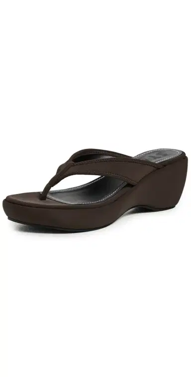 Staud Remy Platform Wedge Sandals Espresso 36 | Thumbnail 1 Staud Remy Platform Wedge Sandals Espresso 36 | Thumbnail 1
