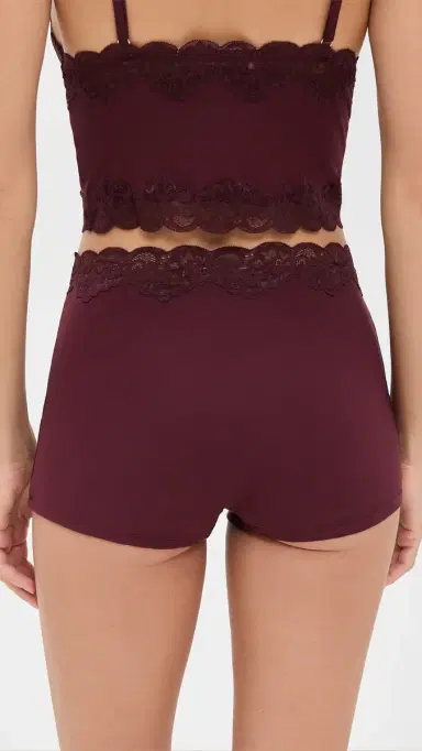 Kat the Label Hugo Boy Shorts Raisin | Thumbnail 3 Kat the Label Hugo Boy Shorts Raisin | Thumbnail 3