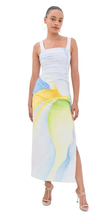 Significant Other Phoebe Dress Seaglass Print | Thumbnail 1 Significant Other Phoebe Dress Seaglass Print | Thumbnail 1