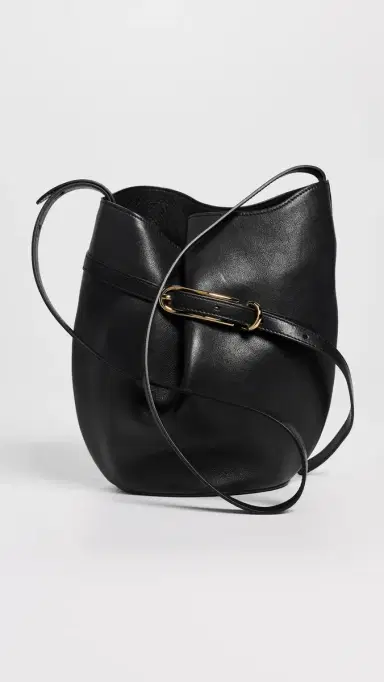 Liffner Belted Bucket Bag Black One Size | Thumbnail 2 Liffner Belted Bucket Bag Black One Size | Thumbnail 2