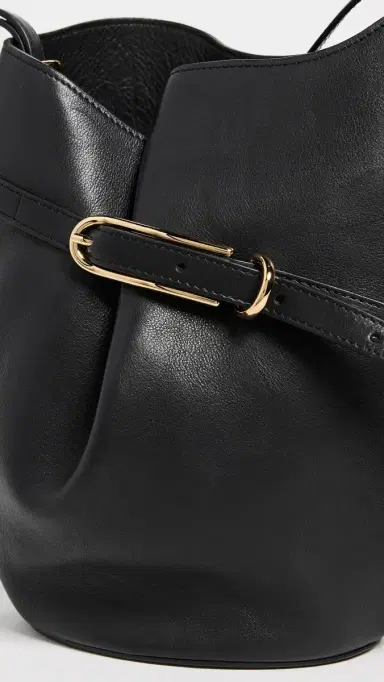 Liffner Belted Bucket Bag Black One Size | Thumbnail 5 Liffner Belted Bucket Bag Black One Size | Thumbnail 5