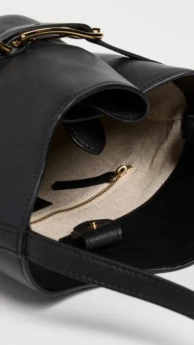 Liffner Belted Bucket Bag Black One Size | Thumbnail 6 Liffner Belted Bucket Bag Black One Size | Thumbnail 6