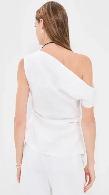 VRG GRL Eilish inen Top White | Thumbnail 3 VRG GRL Eilish inen Top White | Thumbnail 3