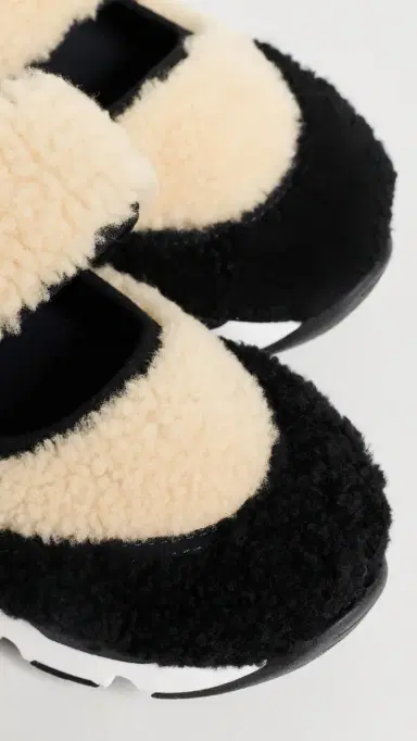 Marni Shearling Sneakers Beige/Black | Thumbnail 6 Marni Shearling Sneakers Beige/Black | Thumbnail 6
