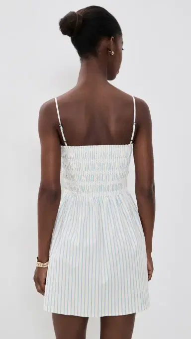 Pistola ina Smocked Bodice Mini Dress Coast | Thumbnail 3 Pistola ina Smocked Bodice Mini Dress Coast | Thumbnail 3