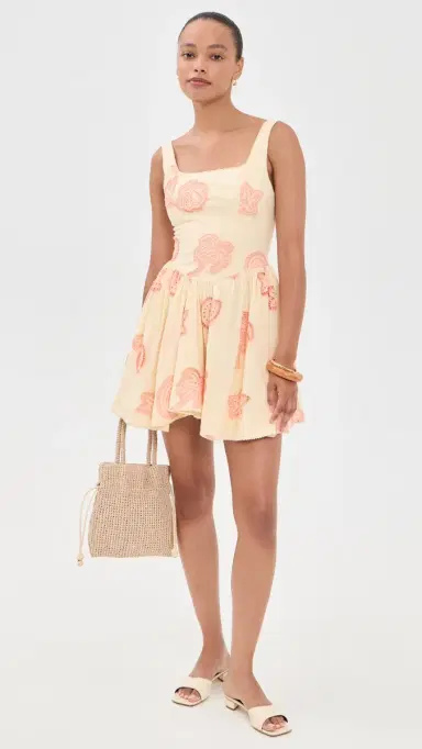 Agua Bendita Amonita Eyelet Mini Dress ulticolor | Thumbnail 5 Agua Bendita Amonita Eyelet Mini Dress ulticolor | Thumbnail 5