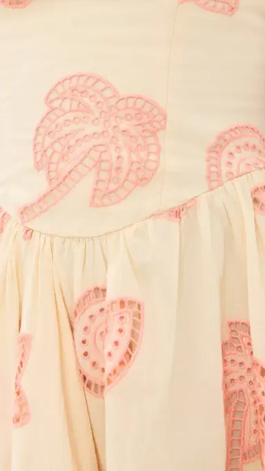 Agua Bendita Amonita Eyelet Mini Dress ulticolor | Thumbnail 6 Agua Bendita Amonita Eyelet Mini Dress ulticolor | Thumbnail 6