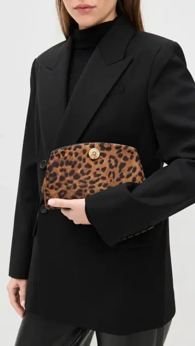 Liffner Pushlock Clutch Leopard One Size | Thumbnail 3 Liffner Pushlock Clutch Leopard One Size | Thumbnail 3