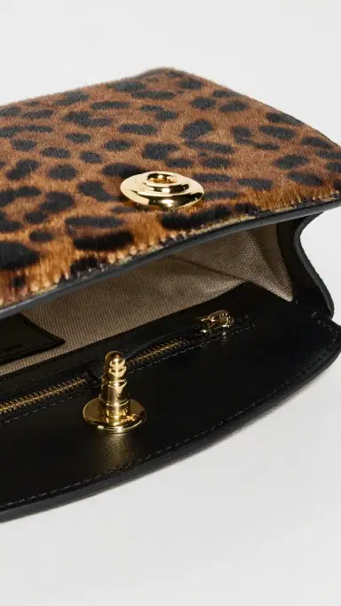 Liffner Pushlock Clutch Leopard One Size | Thumbnail 6 Liffner Pushlock Clutch Leopard One Size | Thumbnail 6