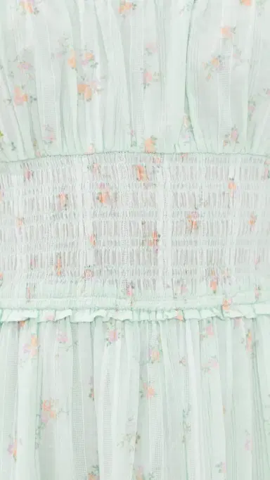 LoveShackFancy Lyssara Dress CELADON DRIFT | Thumbnail 6 LoveShackFancy Lyssara Dress CELADON DRIFT | Thumbnail 6