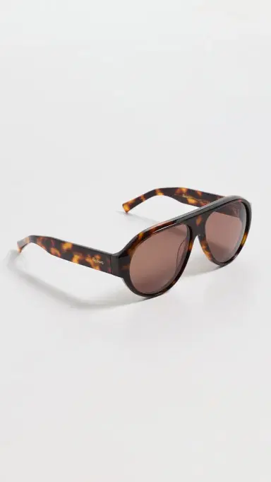Illesteva Telluride Sunglasses Havana W/ Brown Lenses One Size | Thumbnail 4 Illesteva Telluride Sunglasses Havana W/ Brown Lenses One Size | Thumbnail 4