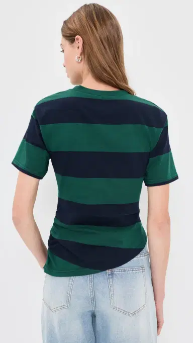 LIONESS In Transit Tee Forest Stripe | Thumbnail 3 LIONESS In Transit Tee Forest Stripe | Thumbnail 3