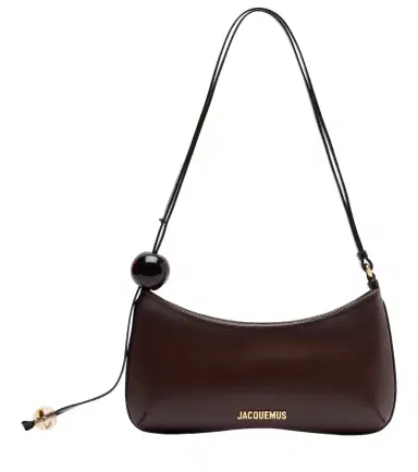 Jacquemus Le Bisou Perle leather shoulder bag | Thumbnail 1 Jacquemus Le Bisou Perle leather shoulder bag | Thumbnail 1