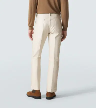 Tom Ford Cotton satin straight pants | Thumbnail 2 Tom Ford Cotton satin straight pants | Thumbnail 2