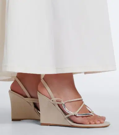 Christopher Esber Molten wedge thong sandals | Thumbnail 6 Christopher Esber Molten wedge thong sandals | Thumbnail 6